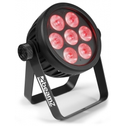 Reflektor PAR LED PRO RGBA UV 7x 14W BeamZ BAC500